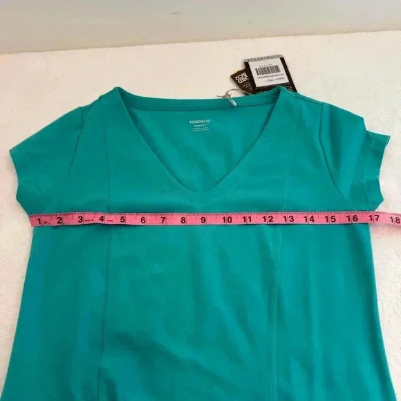 toad & co. w's tech tomboy dress-turquoise blue size S - Picture 6 of 10